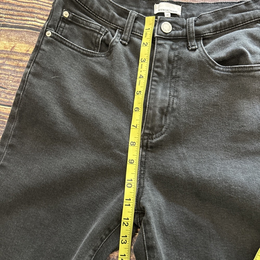 We Wore What Womens High Black Skinny Stretch Jeans Size 26 - Picture 4 of 8